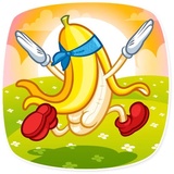 Lovely Banana WhatsApp Sticker #25