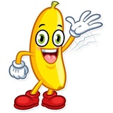 Lovely Banana WhatsApp Sticker #5