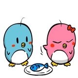 Lovely Couple Penguins WhatsApp Sticker #15