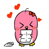 Lovely Couple Penguins WhatsApp Sticker #19