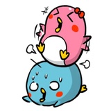 Lovely Couple Penguins WhatsApp Sticker #2