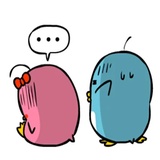 Lovely Couple Penguins WhatsApp Sticker #25