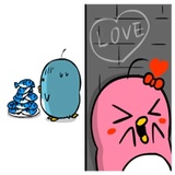 Lovely Couple Penguins WhatsApp Sticker #29