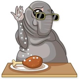 Homunculus Loxodontus WhatsApp Sticker #16
