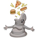 Homunculus Loxodontus WhatsApp Sticker #18