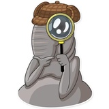Homunculus Loxodontus WhatsApp Sticker #21
