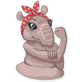 Homunculus Loxodontus WhatsApp Sticker #30