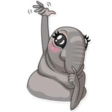 Homunculus Loxodontus WhatsApp Sticker #5