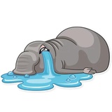 Homunculus Loxodontus WhatsApp Sticker #9