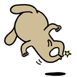Brown Dog WhatsApp Sticker #5