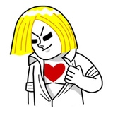 Love Hearts WhatsApp Sticker #12