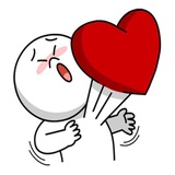 Love Hearts WhatsApp Sticker #6