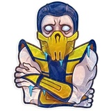 Mortal Kombat WhatsApp Sticker #17