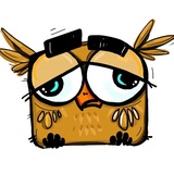 Owl WhatsApp Sticker #10