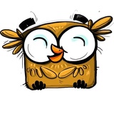 Owl WhatsApp Sticker #12