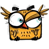 Owl WhatsApp Sticker #14
