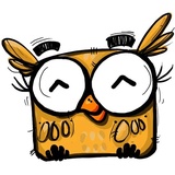 Owl WhatsApp Sticker #6