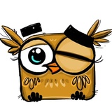 Owl WhatsApp Sticker #7