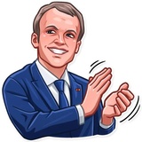 Emmanuel Macron WhatsApp Sticker #10