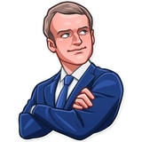 Emmanuel Macron WhatsApp Sticker #14