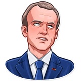 Emmanuel Macron WhatsApp Sticker #16