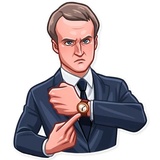 Emmanuel Macron WhatsApp Sticker #20
