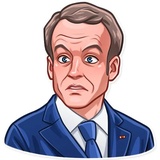 Emmanuel Macron WhatsApp Sticker #4