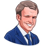 Emmanuel Macron WhatsApp Sticker #6