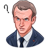 Emmanuel Macron WhatsApp Sticker #7