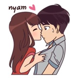 Madly about you WhatsApp Sticker #9