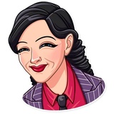 Mafia Girl WhatsApp Sticker #18