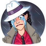 Mafia Girl WhatsApp Sticker #26