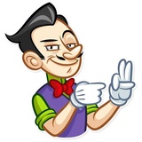 Marcus the Magician WhatsApp Sticker #20