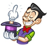 Marcus the Magician WhatsApp Sticker #7