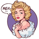Marilyn WhatsApp Sticker #12