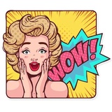 Marilyn WhatsApp Sticker #14