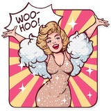 Marilyn WhatsApp Sticker #16