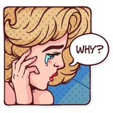 Marilyn WhatsApp Sticker #18