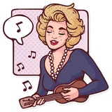 Marilyn WhatsApp Sticker #21