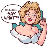 Marilyn WhatsApp Sticker #27