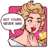 Marilyn WhatsApp Sticker #29