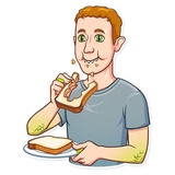 Mark Lizardberg WhatsApp Sticker #18
