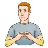 Mark Lizardberg WhatsApp Sticker #21