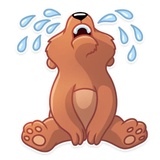 Marty Bearson WhatsApp Sticker #11