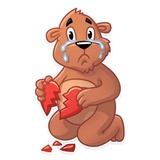 Marty Bearson WhatsApp Sticker #12