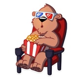 Marty Bearson WhatsApp Sticker #16