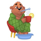 Marty Bearson WhatsApp Sticker #17
