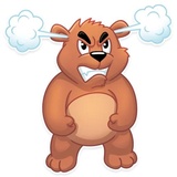 Marty Bearson WhatsApp Sticker #18