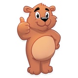 Marty Bearson WhatsApp Sticker #3