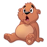 Marty Bearson WhatsApp Sticker #4